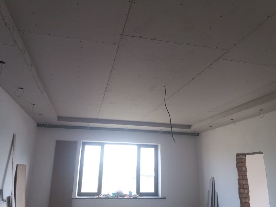 Гипсокартоне работа
