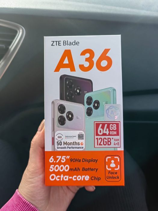 Продам zte a36 новый
