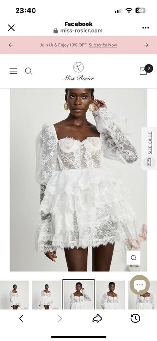 Официални бели Рокли