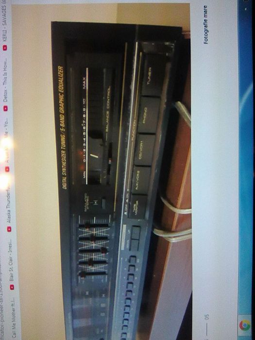 amplificator amplituner pioneer jvc mitsubishi technics sony