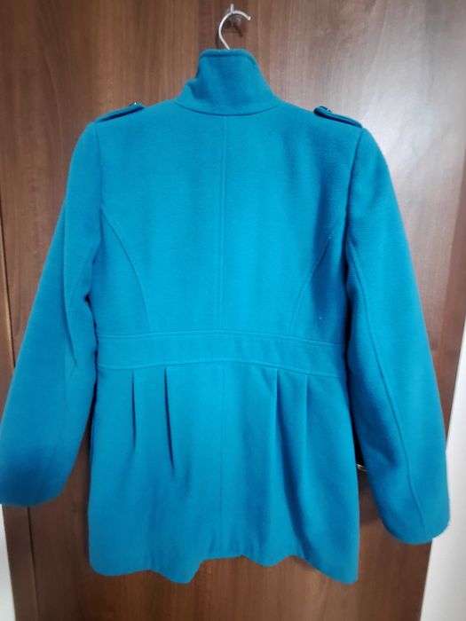 PALTON de iarna, verde