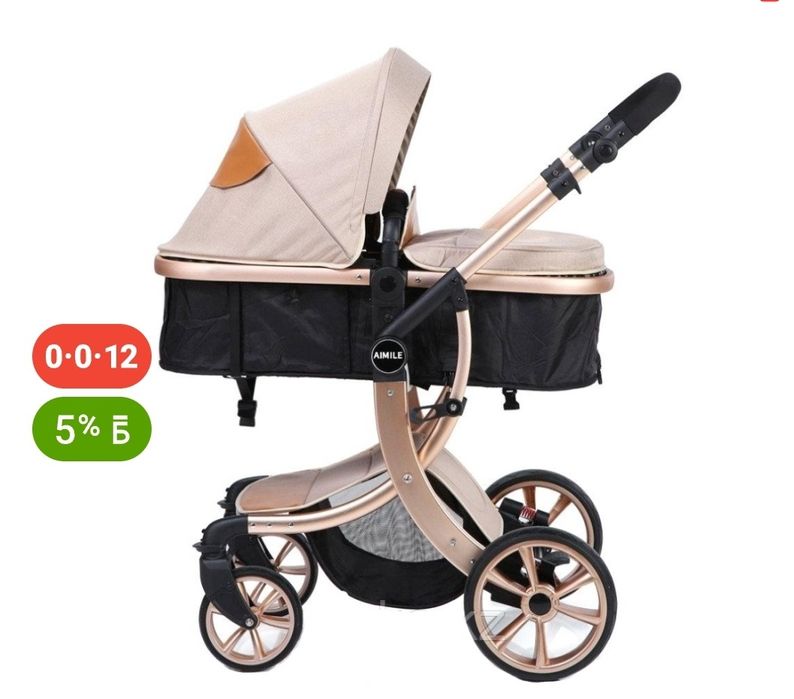 Продам универсальную коляску 2в1  AIMILE Elite