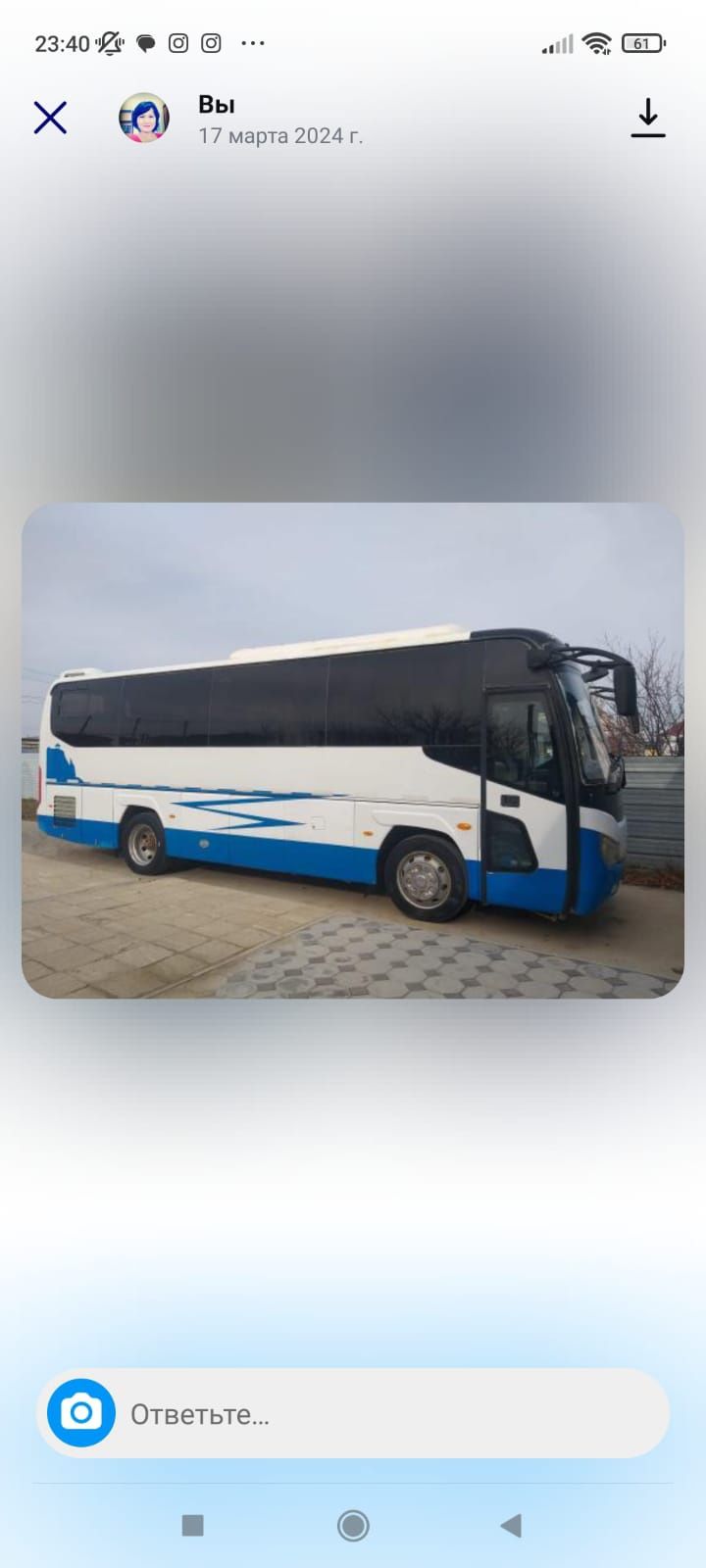 Jac маркалы автобус сатылады