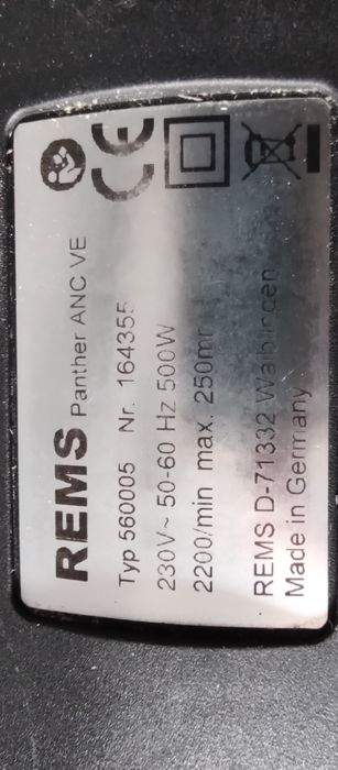 Fierăstrău sabie Rems panther ve