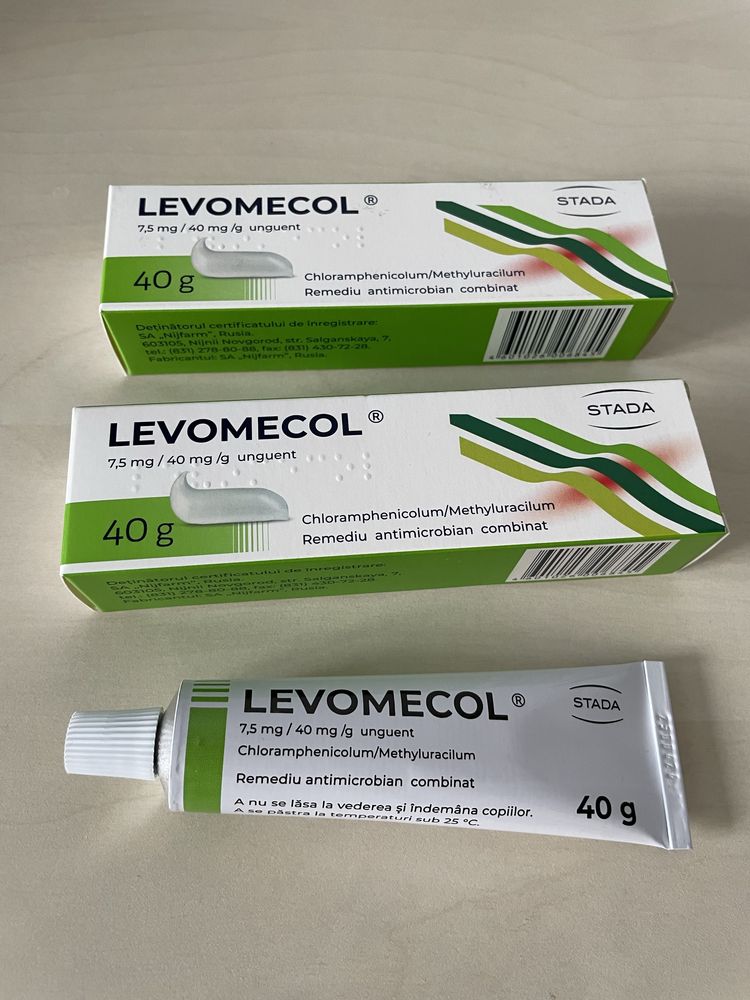 Levomecol cicatrizant - antimicrobian