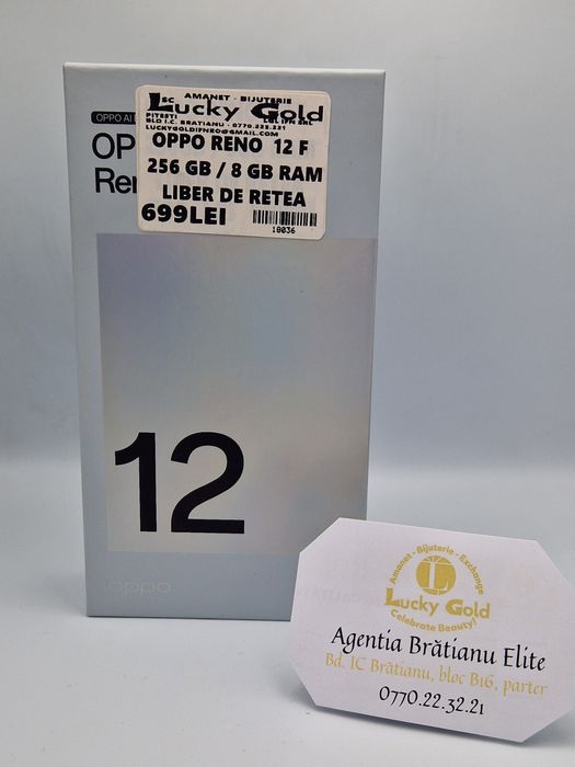 OPPO RENO 12 f 256 GB cod 18036
