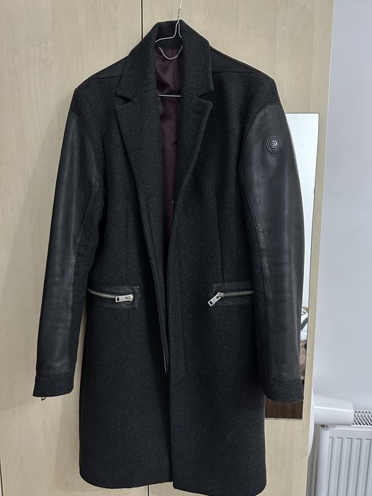 Palton Diesel piele/lana
