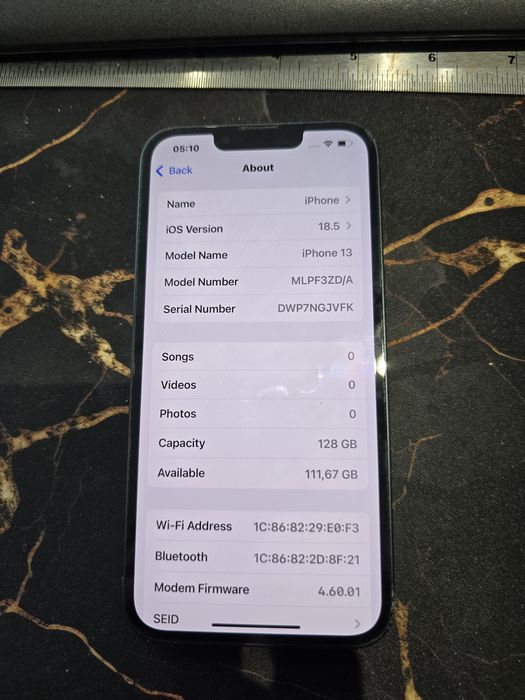 iPhone 13 128 GB 85% Батерия