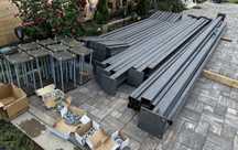 Vând hală metalică 10x20
