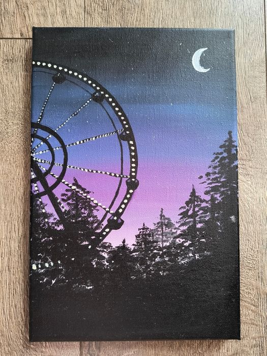 Ръчно рисувани акрилни картини