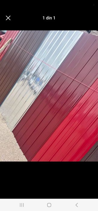 Vand Tabla Cutata Zincata Și Colorata Diferite