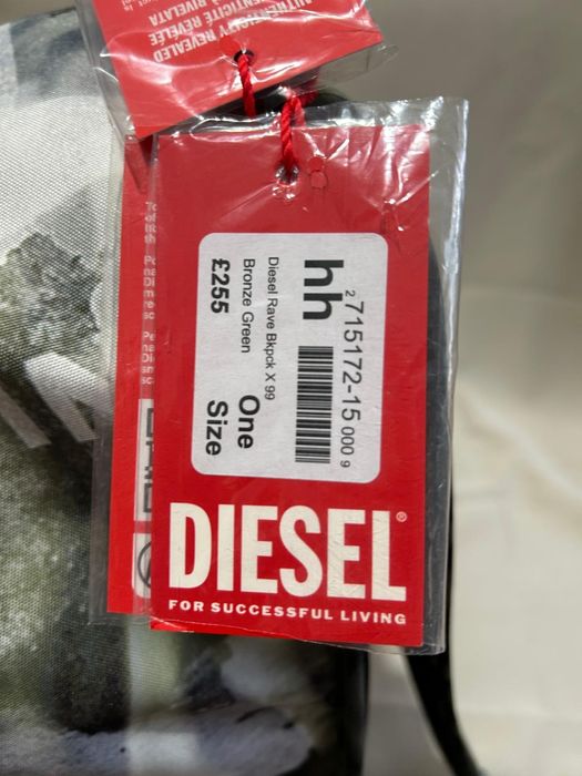 Ghiozdan Diesel nou cu eticheta