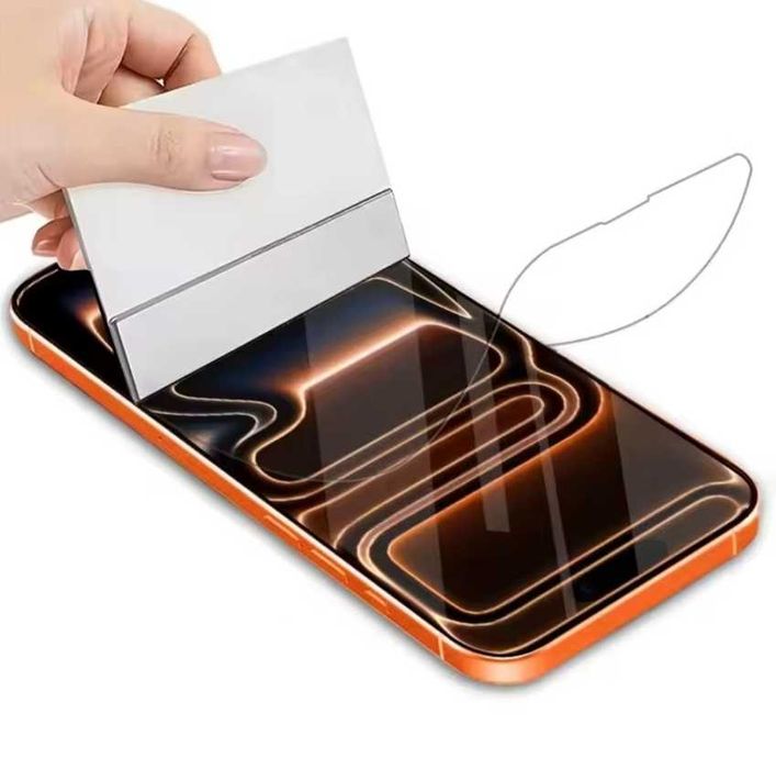 Folie Silicon Clar iPhone 17 Pro Max  Air 16 15 Plus 14 13 Mini 12