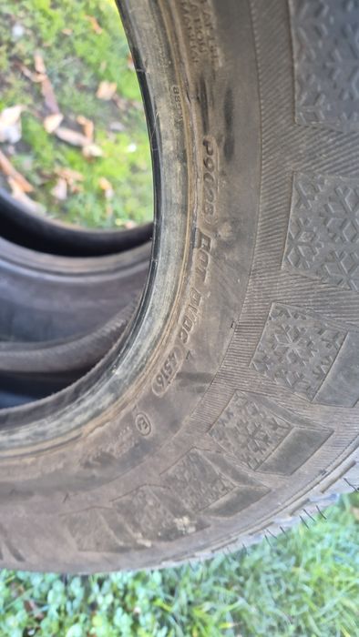 215 70 15 с 2бр зимни гуми вредстеин 7мм граифер без лепенки дот 16