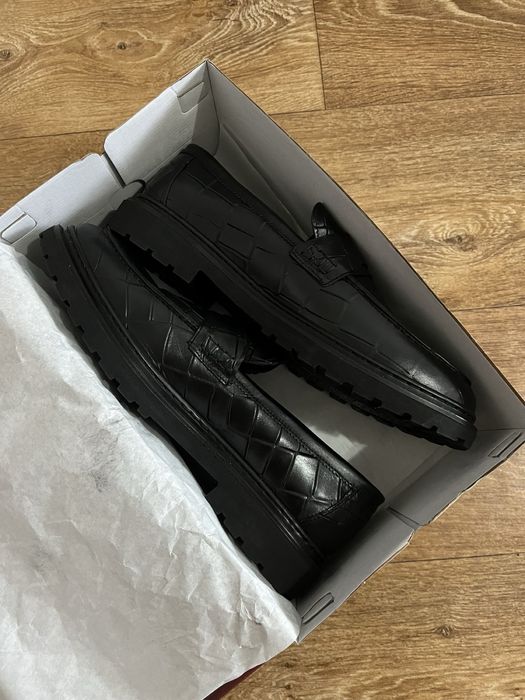 Мъжки мокасини от естествена кожа