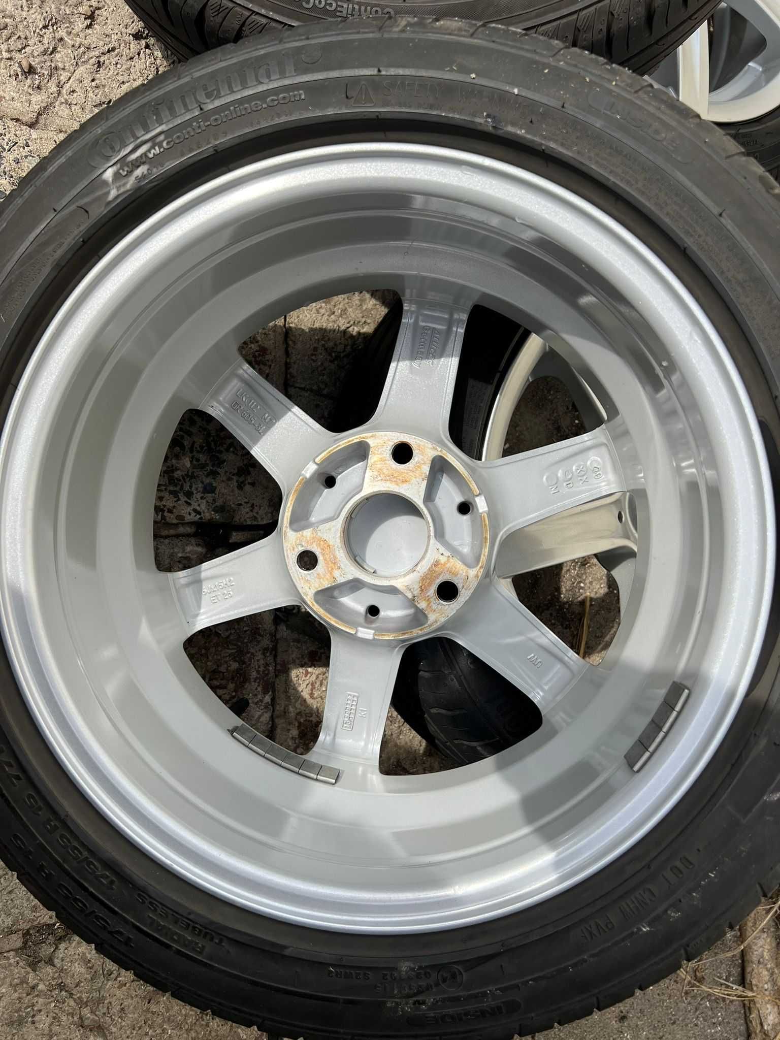 3х112 15 цола Джанти Лети Smart ForTwo RoadSter 3x112 Спорт пакет
