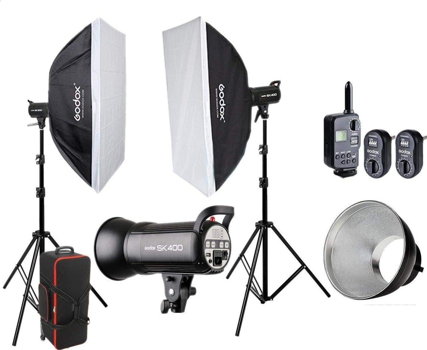 Canon 650D Sigma 105mm SoftBox Godox 400sk