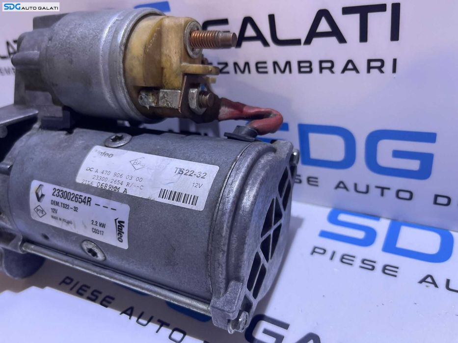 Electromotor cu 10 Dinti Nissan X-Trail 2.0 DCI 2007 - 2013 Cod 233002654R 233002654