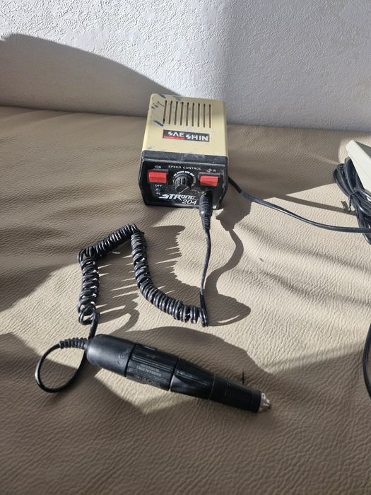 Машинка для маникюра корейская на запчвсти