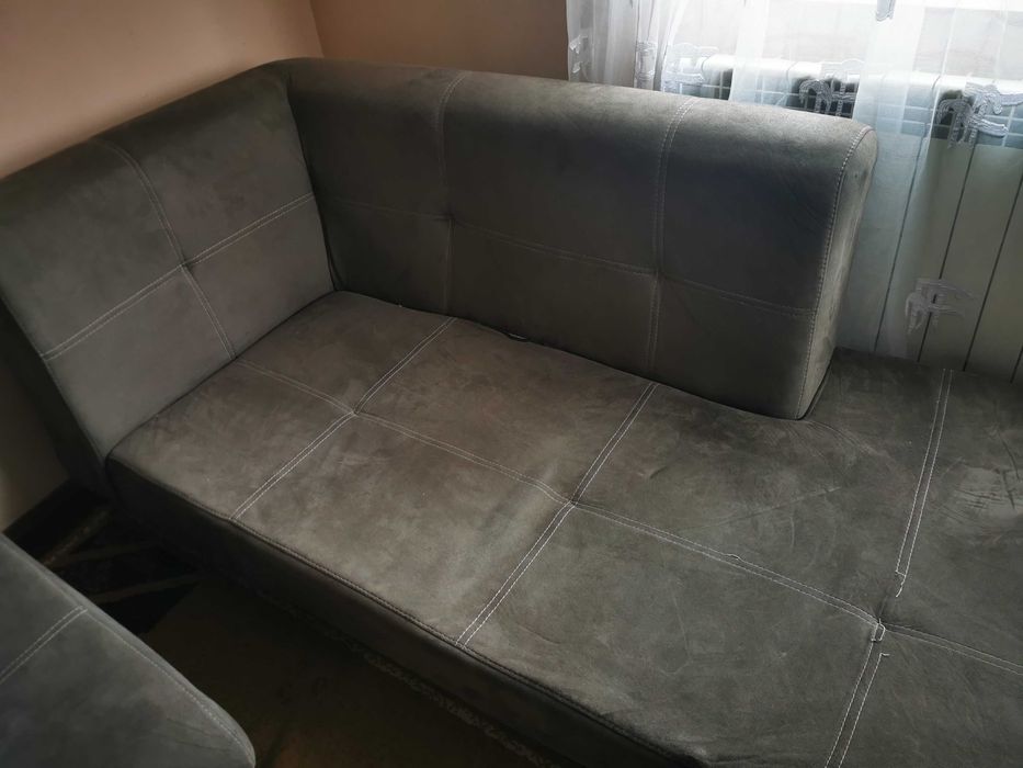 Разтегателен диван Виденов сив 3м