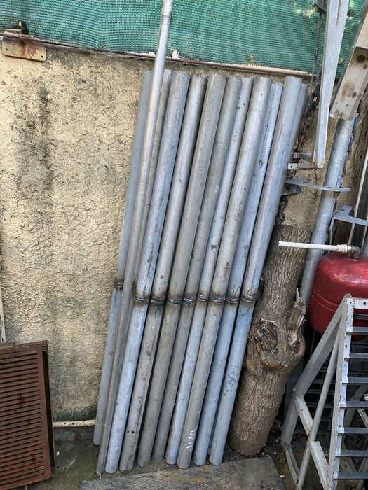Țeavă , stâlpi pentru gard