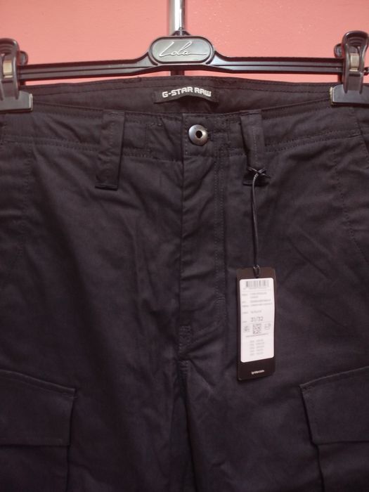 Оригинален панталон G-Star Raw Core W31 L32 нов карго мъжки черен
