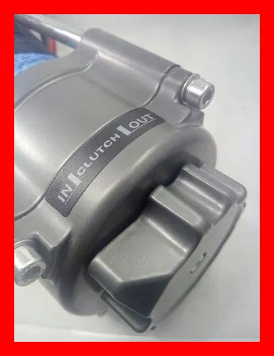 Troliu winch cabestan ATV 3500lbs / 1588 kg sufa sintetica plasma NOU