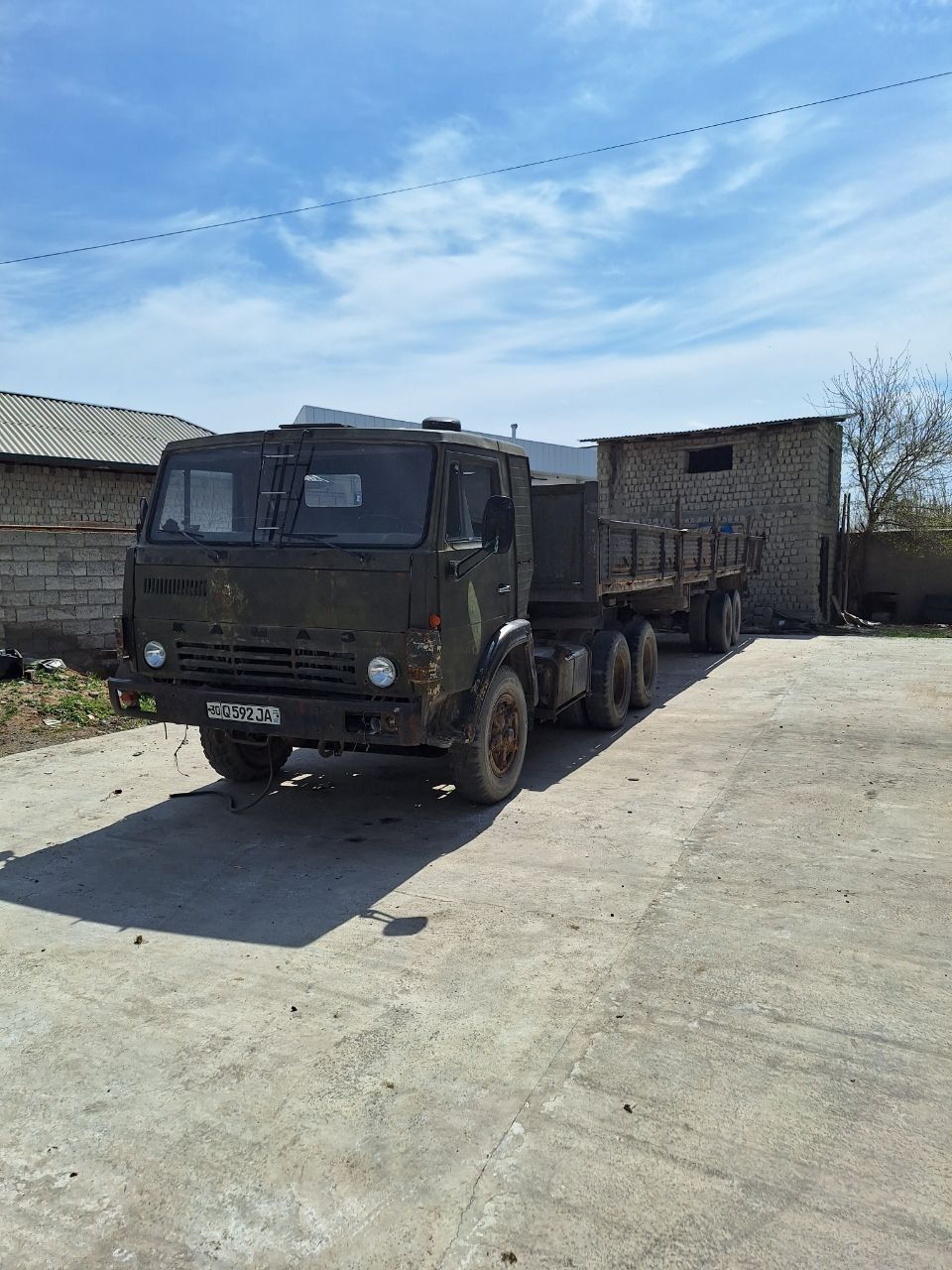 Kamaz 1986 yil 7300 kelishayotgan joyibor