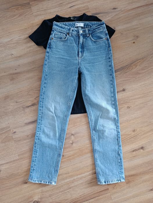 Сетове Дънки Mom fit 34 XS с топове