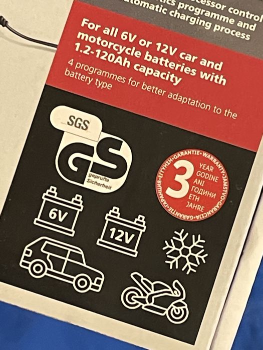 Интелигентно Зарядно за Акумулатор за Автомобили и Мотори