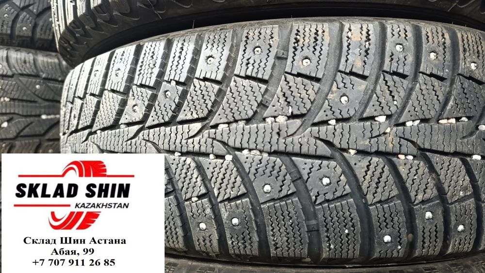 Зимние (липучки, шипы) шины б/у 215/55/17 Европа и Япония