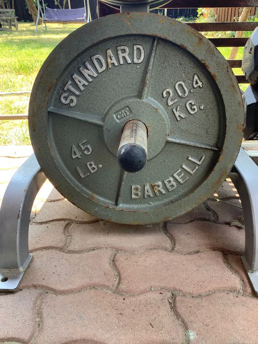 Disc greutate STANDARD bara olimpica, pentru sala aer liber