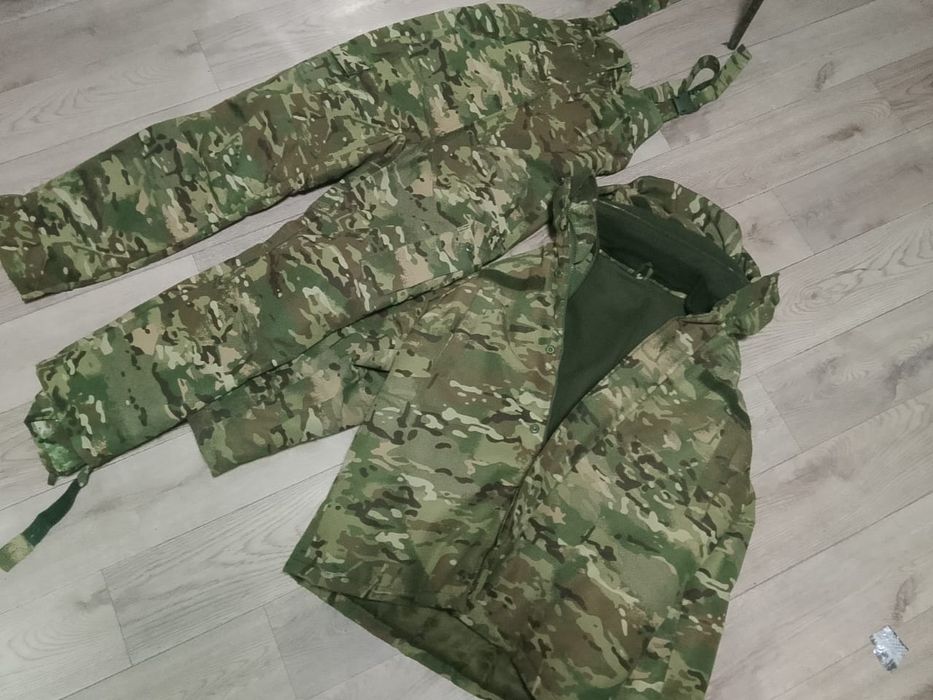 Бушлат+ватники в хорошем состоянии