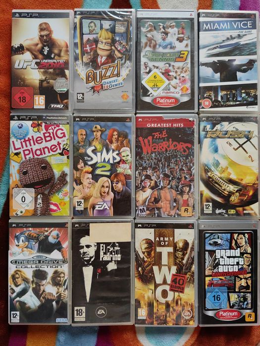 Nintendo game boy, psp Sony
