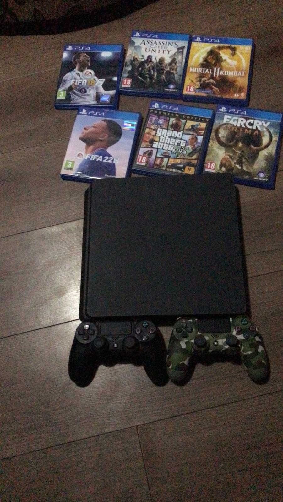 Ps4 cu jocuri inculs