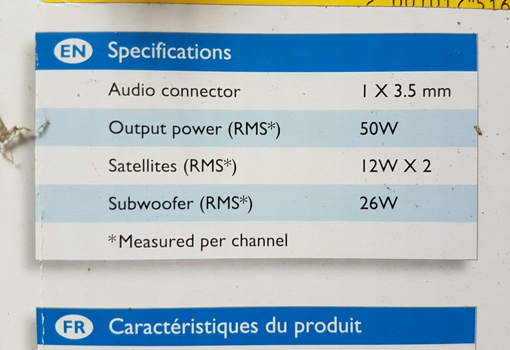 Sistem boxe Philips