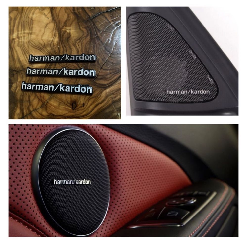 Harman Kardon, Bose самозалепващи се емблеми