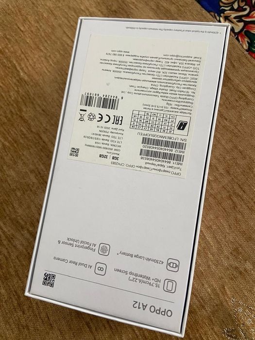 Продам смартфон Oppo A12!