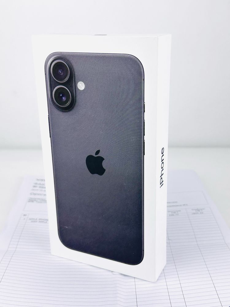 НОВ! Apple iPhone 16 256GB Black 2г. Гаранция!
