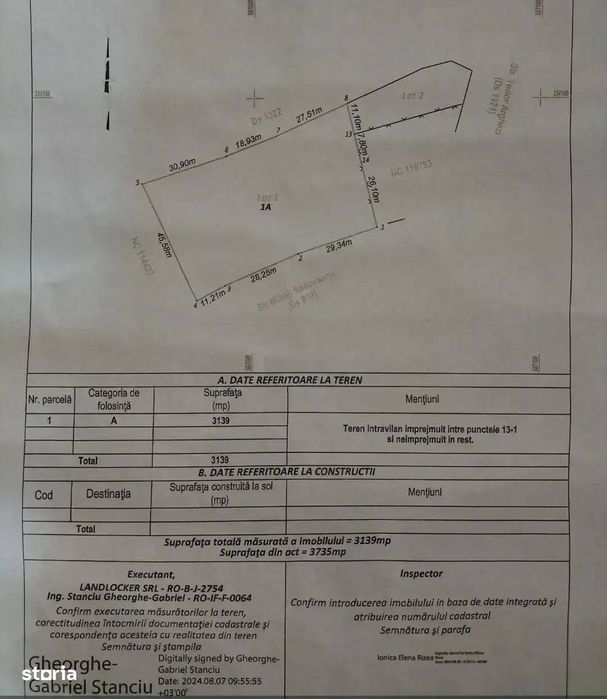 Teren Intravilan Tancabesti 3139mp I Utilitati I Snagov I Parcelabil