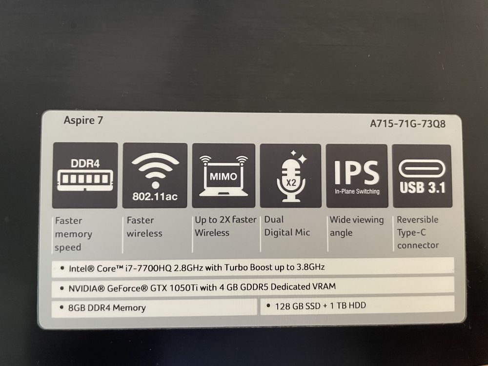Acer Aspire 7 71G