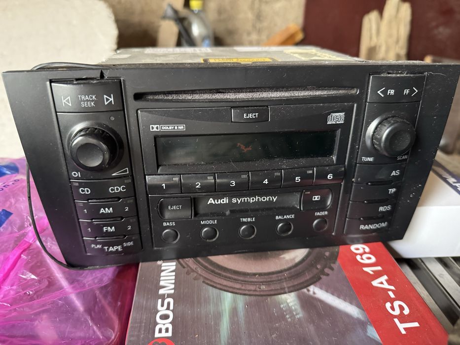 Штатный магнитофон ауди а6 с5
