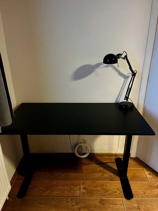 Birou Stauning Jysk negru 120cm x 60cm