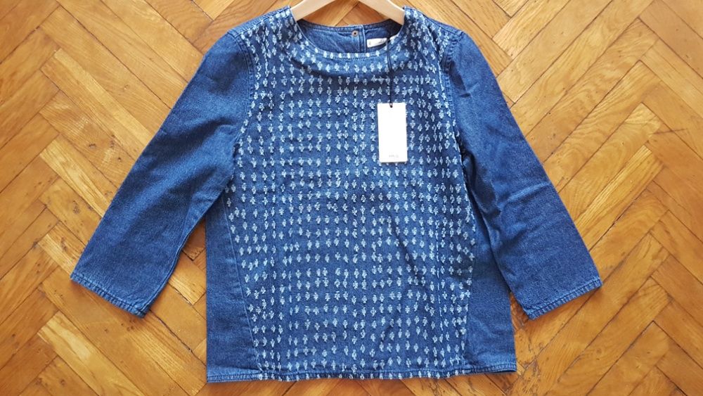 Bluza denim Mango
