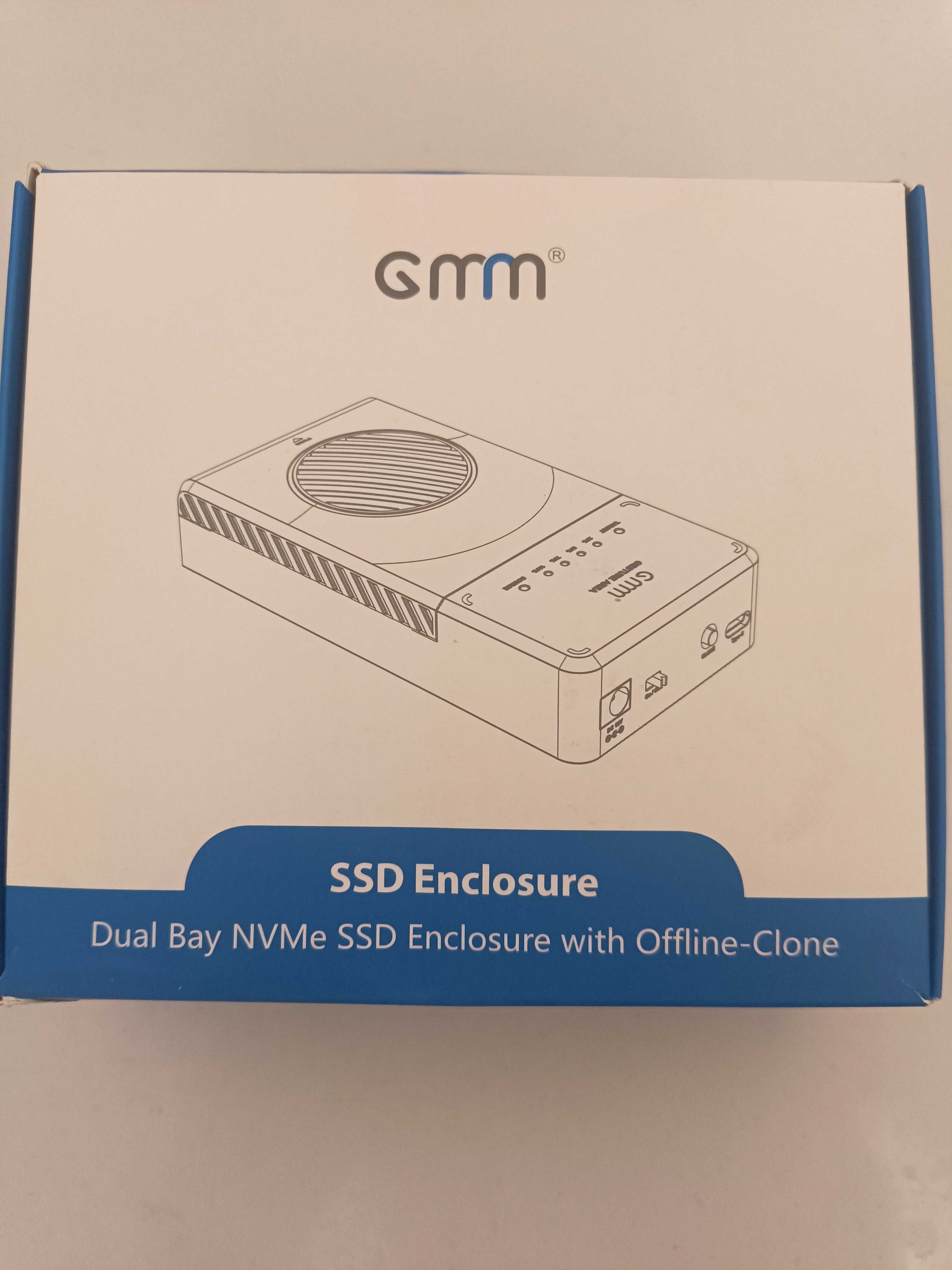 Докинг станция NVMe Clone, 10Gbit/s Dual-Bay Tool-Free USB C към NVME