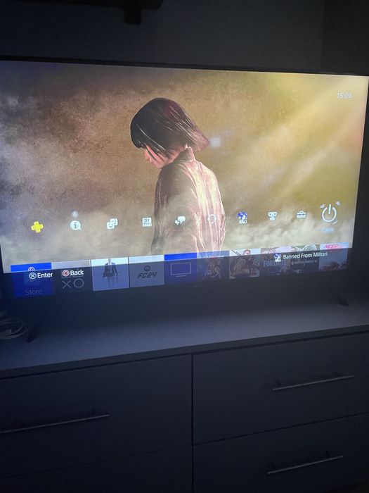 Vand ps4+3 manete+16 jocuri