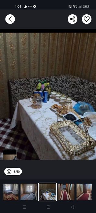 Сергели 4.  4/4/5 балкон 2*6 ипотека можно