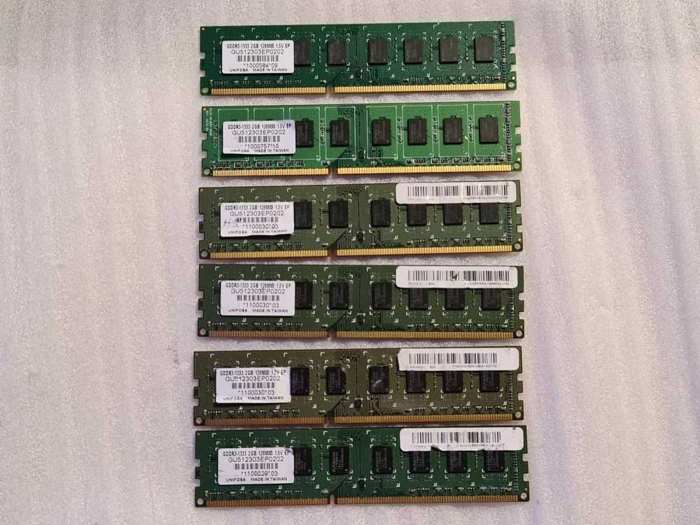 Memorie RAM desktop Unifosa 2GB DDR3-1333MHz non-ECC GU512303EP0202