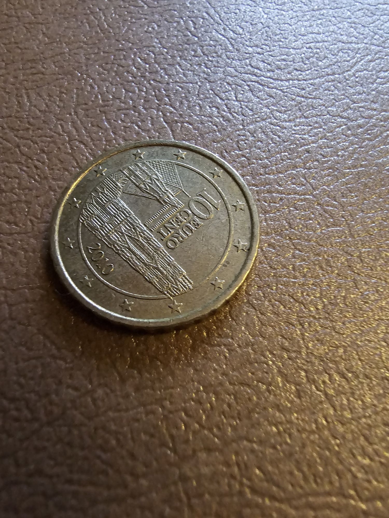 Moneda 10 euro cent 2010 Spania