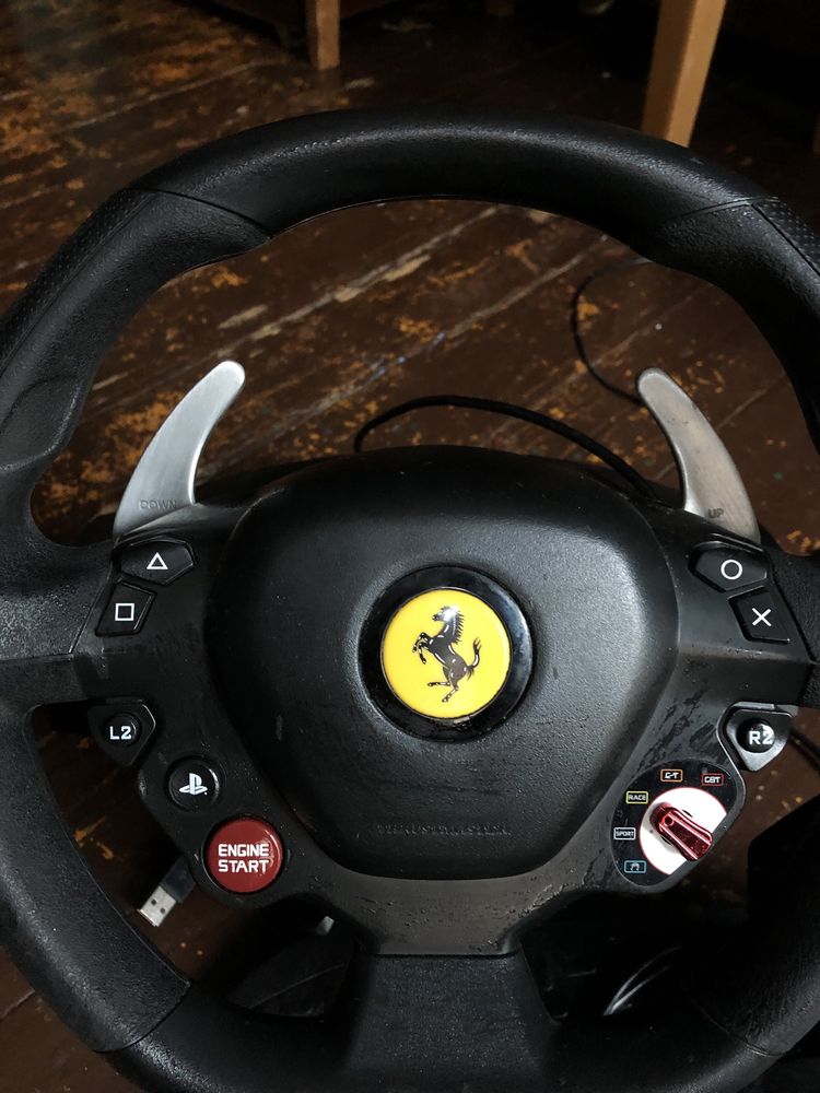 Thrustmaster T80 Ferrari 488 GTB Edition волан с педали